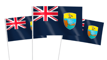 Saint Helena, Ascension and Tristan da Cunha Handwaving Flags