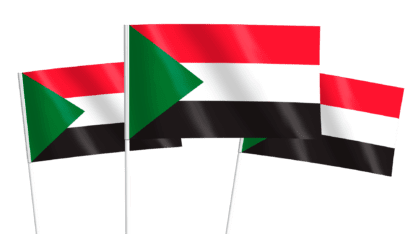 Sudan Handwaving Flags