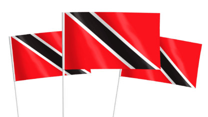 Trinidad and Tobago Handwaving Flags