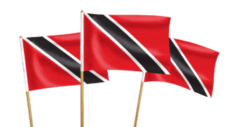 Trinidad and Tobago Handwaving Flags
