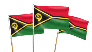 Vanuatu Handwaving Flags