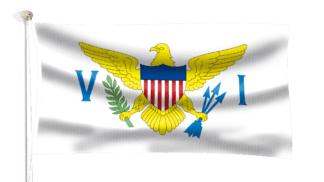 United States Virgin Islands Flag