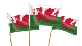 Wales Handwaving Flags