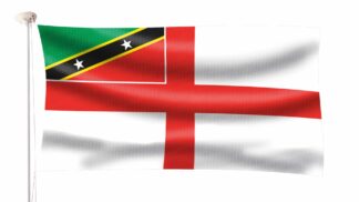 St Kitts & Nevis Ensign Flag