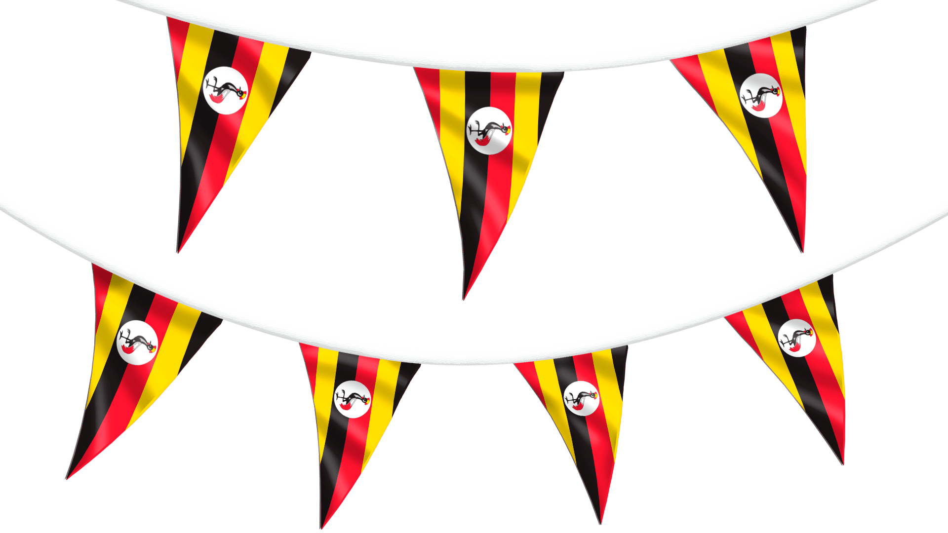 Uganda Bunting - Hampshire Flag Company