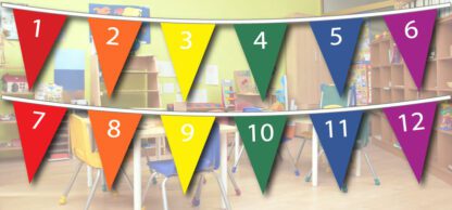 1-12 Numbered Bunting