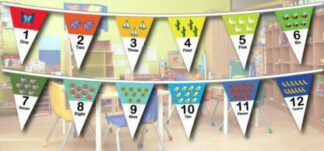 1-12 Picture Bunting