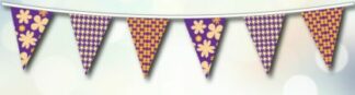70s Style Pattern Bunting