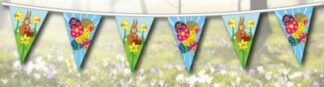 Happy Easter Bunnies and Eggs Bunting