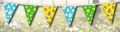 Happy Easter Bunnies, Chicks and Eggs Bunting