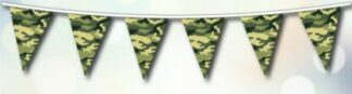Green Camouflage Bunting