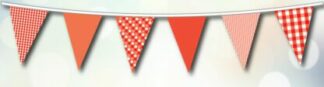 Red Pattern Bunting