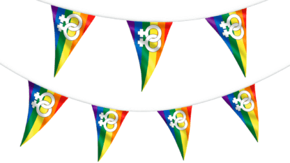 Rainbow Lesbian Pride Bunting