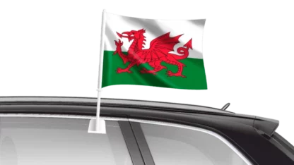 Wales Car Flag