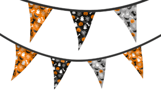 Spooky Patterned Bunting