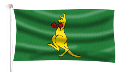 Boxing Kangaroo Flag