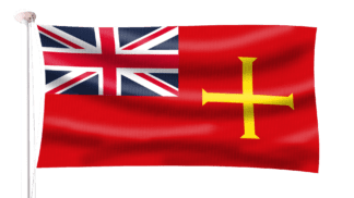 Red Guernsey Ensign