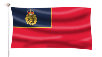 Canadian Mounted Police Flag