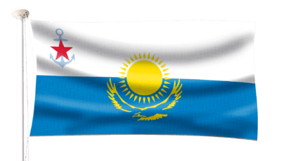 Kazakhstan Naval Forces Flag