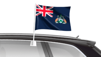 Ascension Islands Car Flag