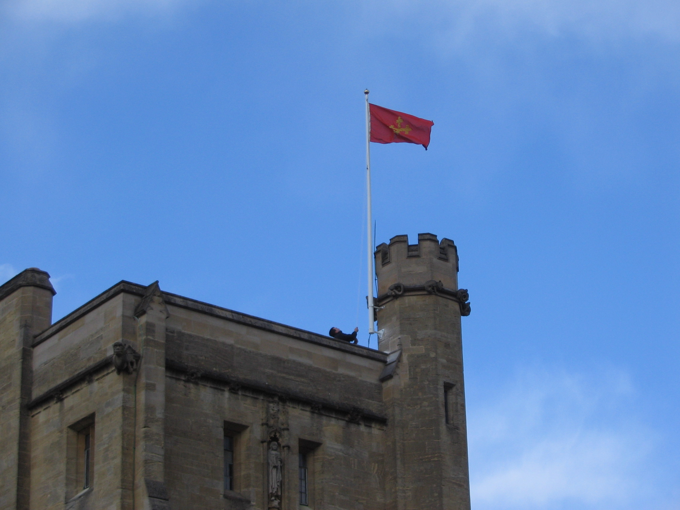 Wall Mounted Flagpole, Castle